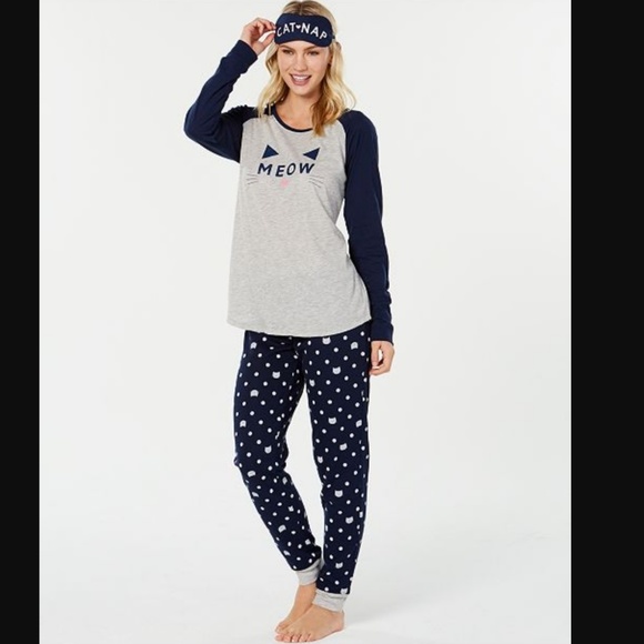 Jenni Other - Jenni Three Piece Knit Pajama Set XL NWT HP